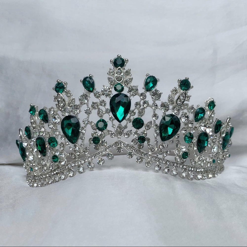 Emerald Green Fairy Dust Tiara